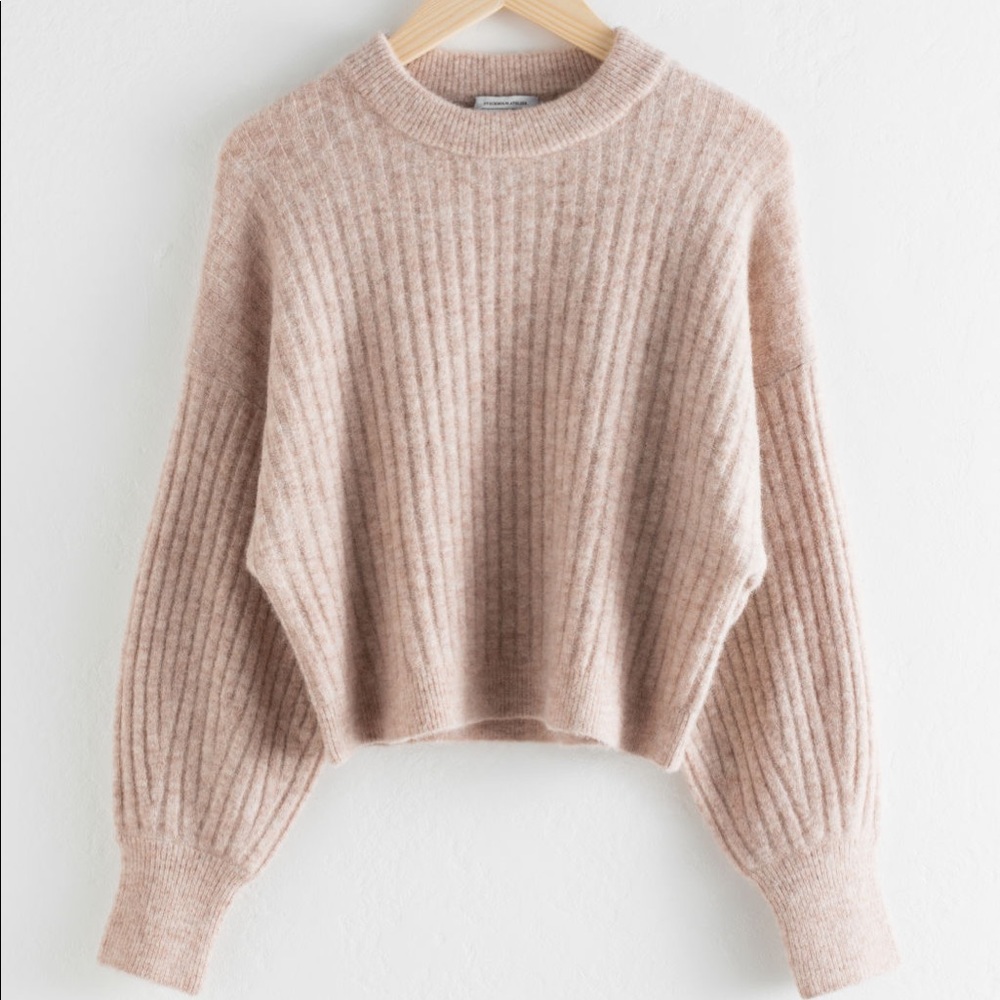 & Other Stories Alpaca Blend Knit Sweater